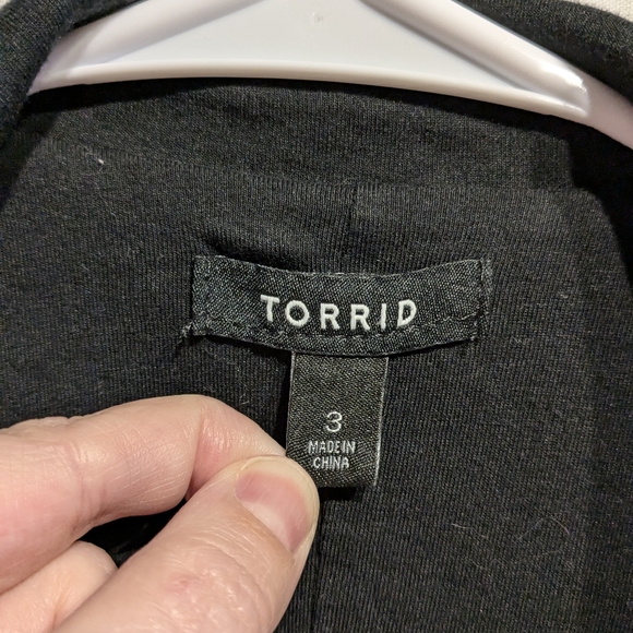 Torrid open front blazer Size 3 - Picture 6 of 12